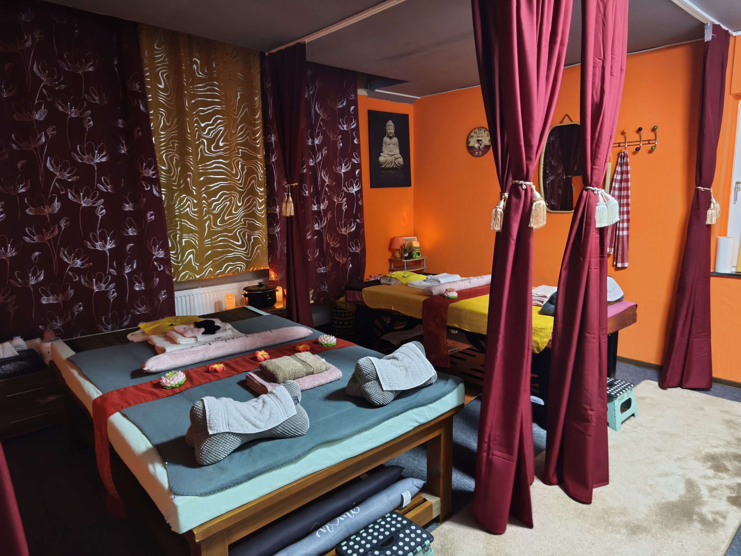 Unser Massageraum, Thai massage Wuppertal